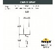 Наземный низкий светильник Fumagalli Carlo DR1.572.000.WXU1L