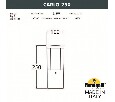 Наземный низкий светильник Fumagalli Carlo DR1.573.000.LXU1L