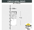 Светильник на штанге Fumagalli Carlo Deco DR3.570.000.WXU1L