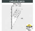 Светильник на штанге Fumagalli Carlo Deco DR3.571.000.WXU1L