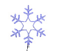 Фигура Снежинка LED Светодиодная NN- 501-335
