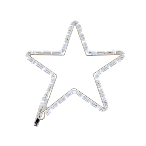 Фигура световая Звездочка LED цвет белый NN- 501-211-1