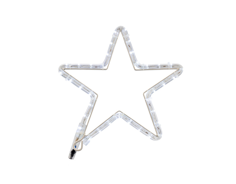 Фигура световая Звездочка LED цвет белый NN- 501-211-1