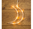 Фигура светодиодная Месяц на присоске с подвесом NN- 501-014