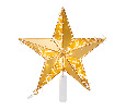 Светодиодная фигура «Звезда» Neon-Night 50 см (с трубой и подвесом), 80 светодиодов, теплый белый 514-271