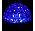 Лампа шар DIA 50 10 LED е27  синяя  24V/AC  NN- 405-613
