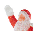 Акриловая светодиодная фигура Санта Клаус 210см NN- 513-182