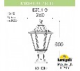 Наземный низкий светильник Fumagalli Rut E26.110.000.AYF1R