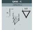 Фонарный столб Fumagalli Rut E26.205.R21.AXF1R