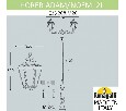 Фонарный столб Fumagalli Noemi E35.208.M20.AXH27