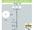 Фонарный столб Fumagalli Globe 300 G30.205.M30.AYF1R