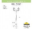 Наземный высокий светильник Fumagalli Saba K22.158.S20.AYF1R