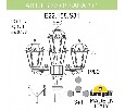 Фонарный столб Fumagalli Saba K22.158.S31.WYF1R