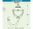 Светильник на штанге Fumagalli Beppe P50.251.000.AYH27