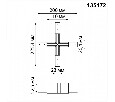 Соединитель X-образный для треков Novotech Flum 135172