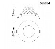 Встраиваемый светильник Novotech Glok 358024