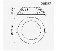 Встраиваемый светильник Novotech Gesso 358277