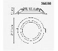 Встраиваемый светильник Novotech Joia 358280