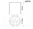 Накладной светильник Novotech Groda 358773