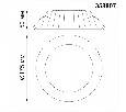 Встраиваемый светильник Novotech Gesso 358807
