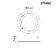 Рамка на 1 светильник Novotech Mecano 370462