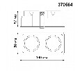 Встраиваемый светильник Novotech Cloud 370564