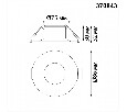 Встраиваемый светильник Novotech Metis 370843