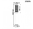 Наземный высокий светильник Novotech Matrix 370970