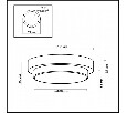 Накладной светильник Odeon Light Holger 2746/1C