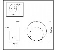 Накладной светильник Odeon Light Mondy 3899/7WW