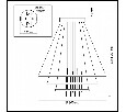 Подвесной светильник Odeon Light Monica 3901/99L