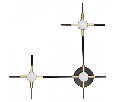 Накладной светильник Odeon Light Costella 3906/9WL