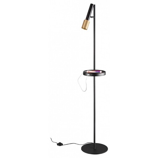 Торшер с полкой Odeon Light Mehari 4240/1F
