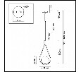Подвесной светильник Odeon Light Flari 4810/1A