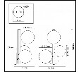 Бра Odeon Light Tovi 4818/3W