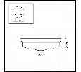 Накладной светильник Odeon Light Marsei 4824/3C
