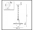 Подвесной светильник Odeon Light Furcadia 4833/1