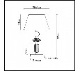 Настольная лампа декоративная Odeon Light Candy 4861/1TB