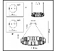 Подвесной светильник Odeon Light Vekia 4930/36L