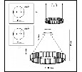 Подвесной светильник Odeon Light Vekia 4930/45L