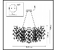 Подвесная люстра Odeon Light Delica 4970/10