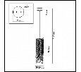 Подвесной светильник Odeon Light Chokka 5028/1