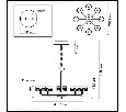Подвесная люстра Odeon Light Fivre 5032/48L