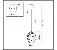 Подвесной светильник Odeon Light Mussels 5038/1