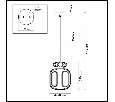 Подвесной светильник Odeon Light Jugi 5042/1C