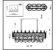 Подвесная люстра Odeon Light Porcela 5051/14