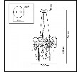 Подвесная люстра Odeon Light Chainy 5066/6