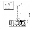 Подвесная люстра Odeon Light Bullon 5069/10