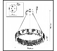 Подвесной светильник Odeon Light Crossa 5072/80L