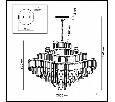 Подвесная люстра Odeon Light Wayta 5073/25